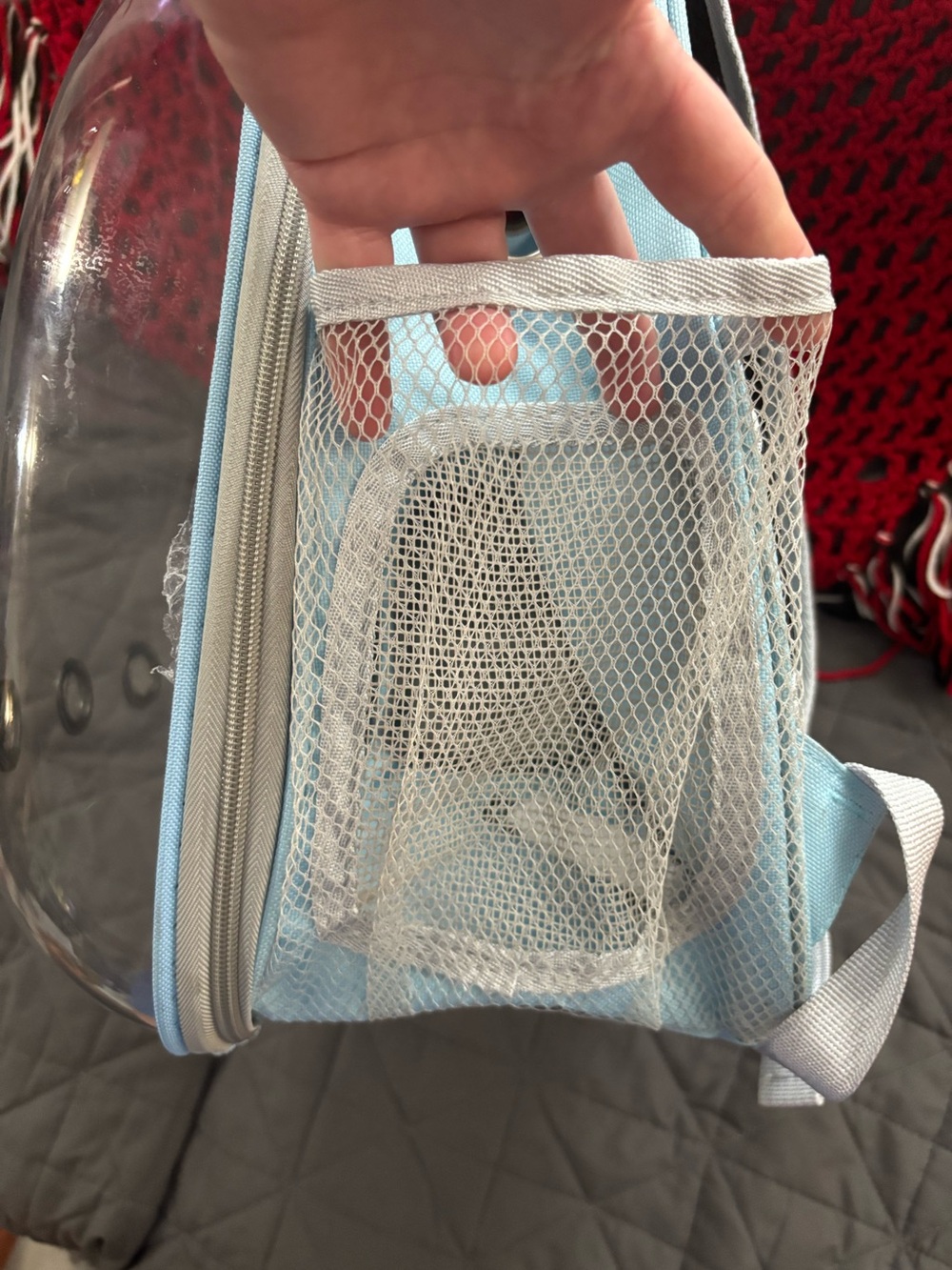 Pet backpack..blue..(NWOT) - Picture 9 of 9